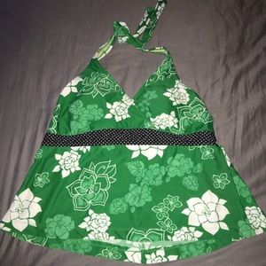 Mossimo Swim Top Floral 20W